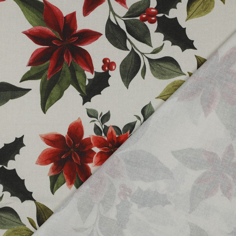 Image with canvas fabric-Christmas stars – available online at Charlotte's Fabrics