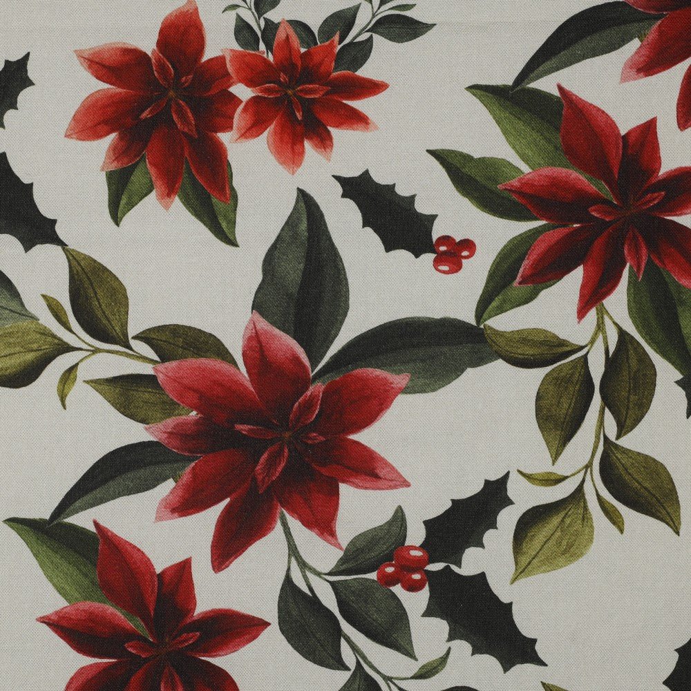 Image with canvas fabric-Christmas stars – available online at Charlotte's Fabrics
