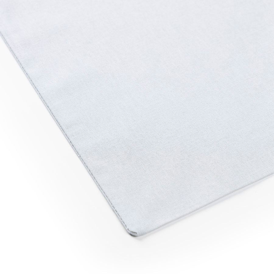 Image of a cotton tote bag with long handles 38 x 42 cm 140 g/m² - light grey – available at Šarlotes audumi