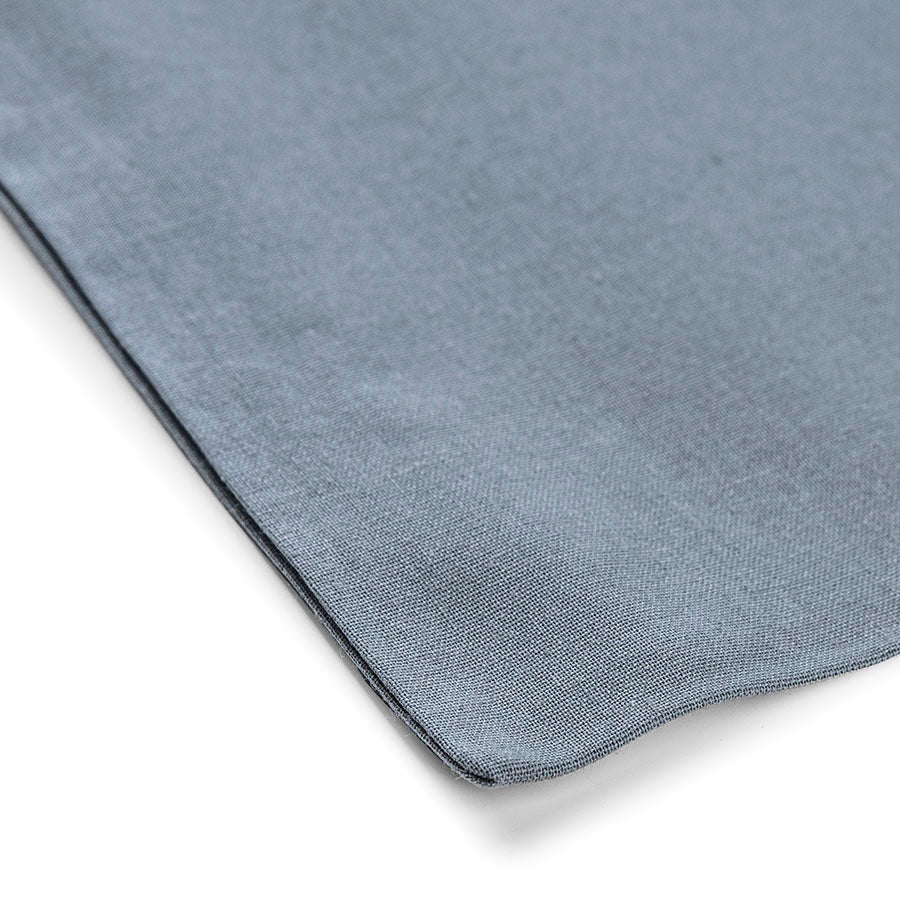 Attēls ar Kokvilnas auduma maisiņš ar garajiem rokturiem 38 x 42 cm 140 g/m² - pelēks – pieejams Šarlotes audumi
