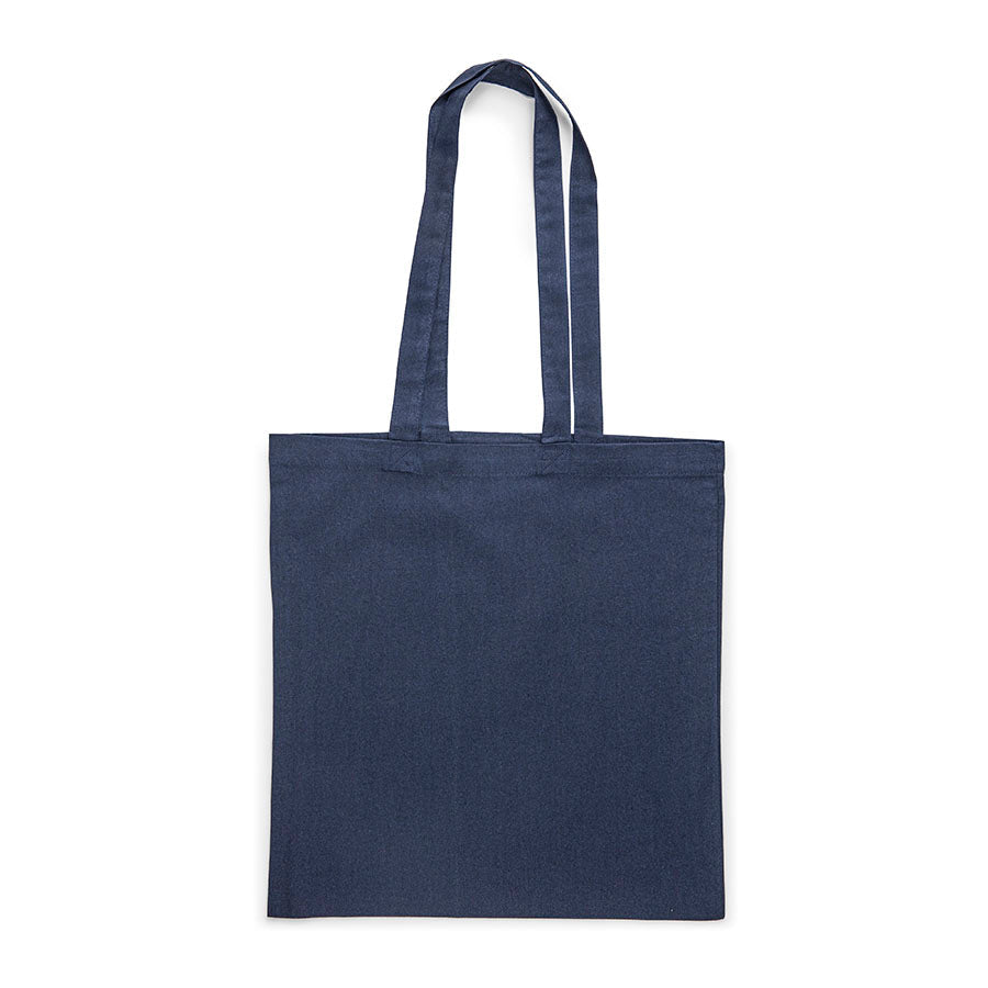 alt
Image of a cotton fabric bag with long handles 38 x 42 cm 140 g/m² - dark blue – available at Šarlotes audumi