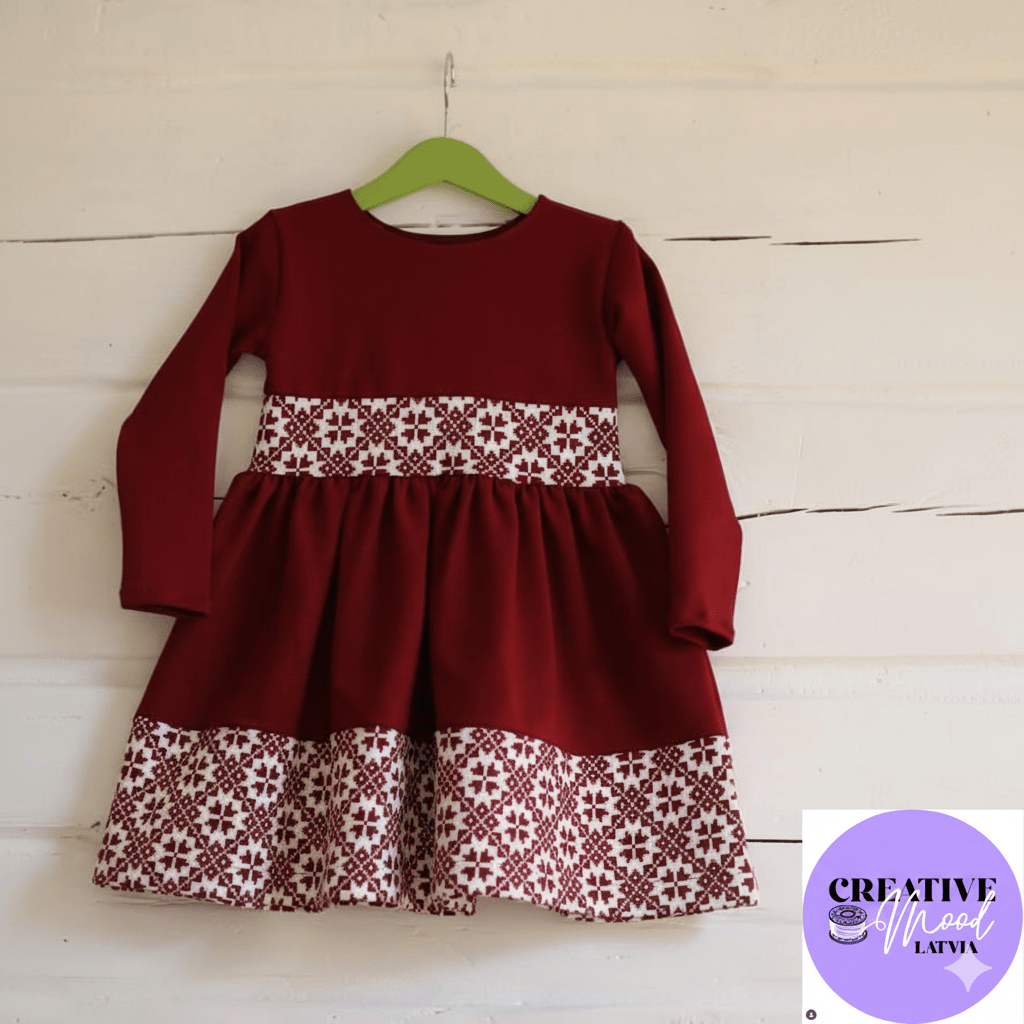 alt
Image with cotton loopback knit - a star pattern on a crimson background 250 g/m² – available at Šarlotes audumi