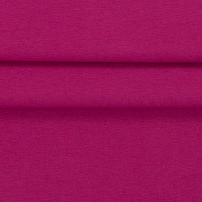 Image de maille bouclette en coton rose framboise 230 g/m² – disponible en ligne chez Šarlotes audumi