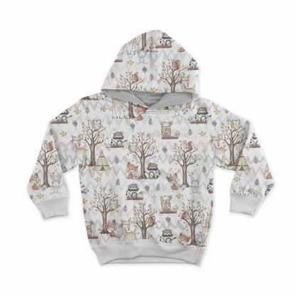 Kokvilnas cilpiņtrikotāža - boho zvēri 250 g/m²