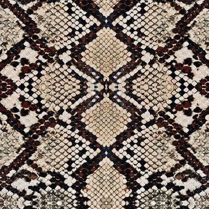 Image of cotton loopback knit, snake skin – available online at Šarlotes audumi