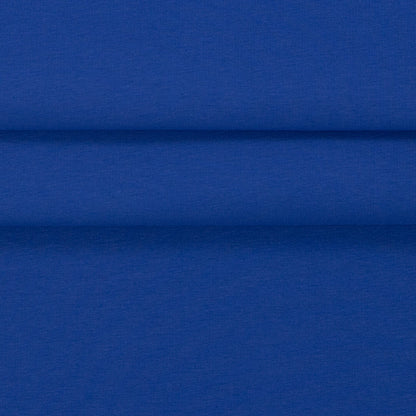 Image of cotton loopback knit - cobalt blue 235 g/m² – available at Charlotte's Fabrics