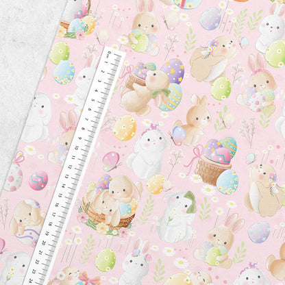 Cotton loop knit - Easter bunny 260 g/m²