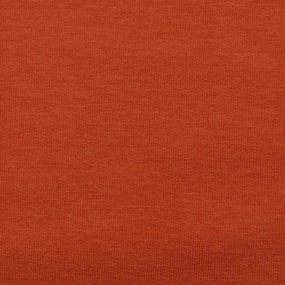 Cotton loopback jersey - terracotta 240 g/m²