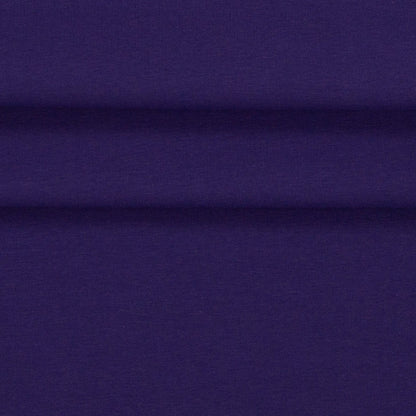 Image de maille molletonnée en coton, violet foncé, 230 g/m² – disponible en ligne chez Šarlotes audumi