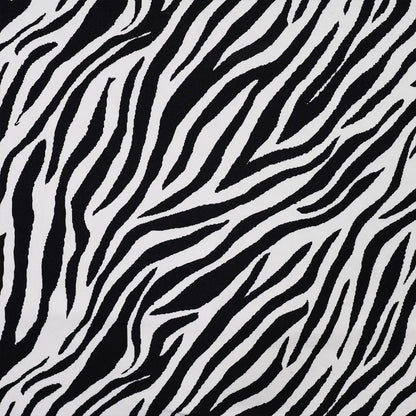Image of cotton loop knit - zebra 230 g/m² – available at Šarlotes audumi