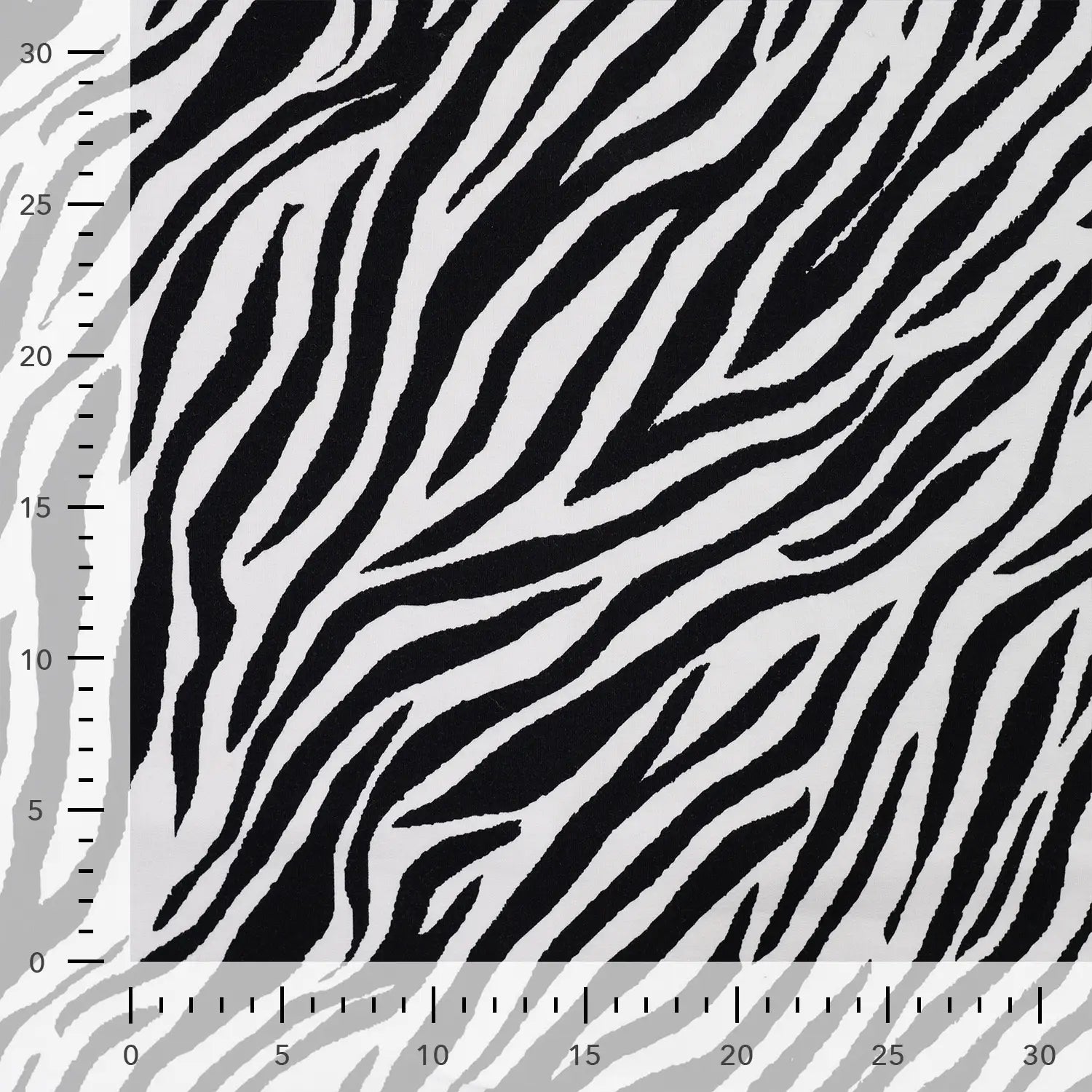 Image of Cotton loop knit - zebra 230 g/m² – available at Šarlotes audumi