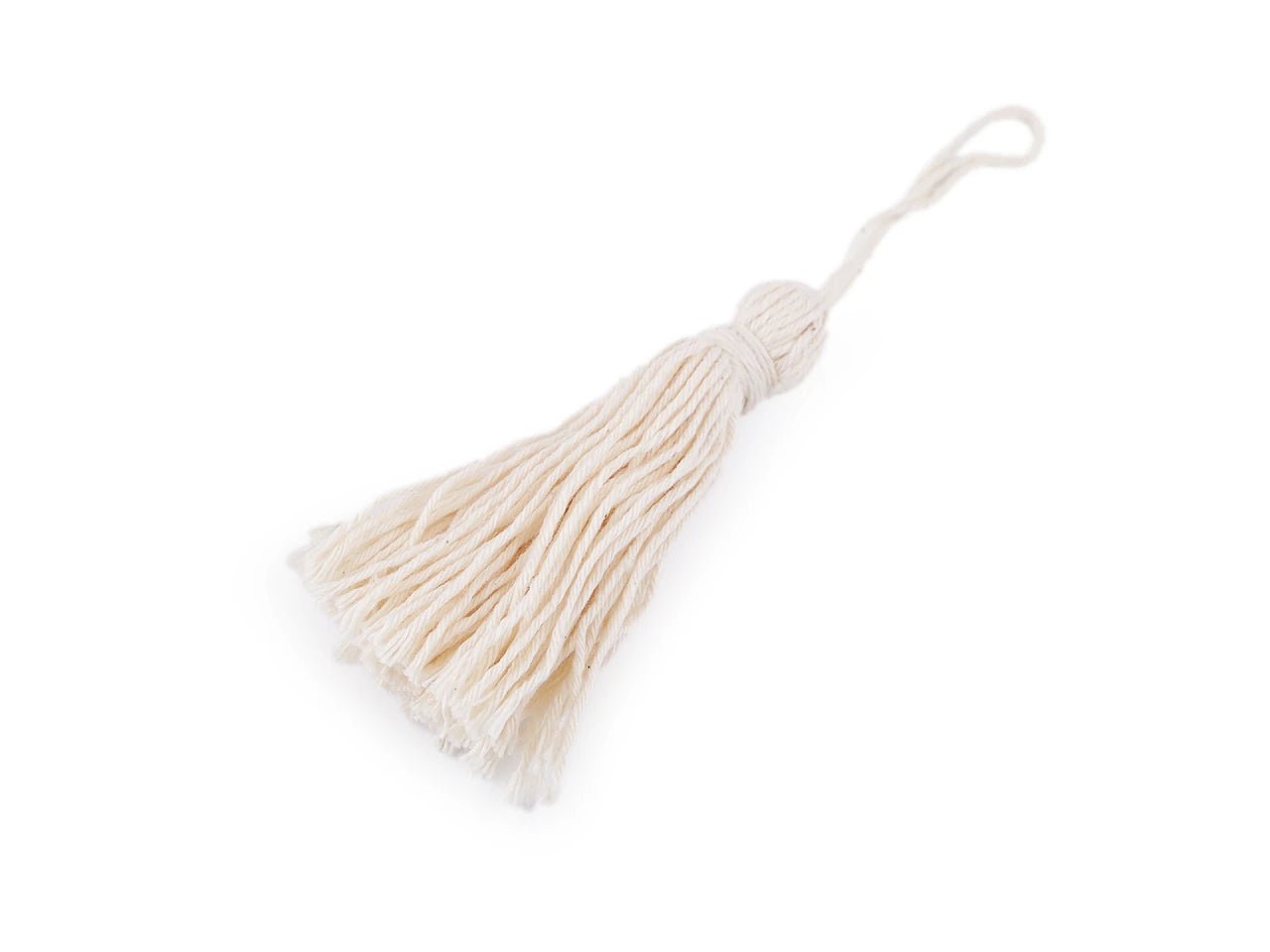 Image of a cotton tassel 12.5 cm (tassel) – available at Charlotte's Fabrics