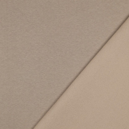 Image of cotton insulated knit fabric - beige 285 g/m² – available at Šarlotes audumi