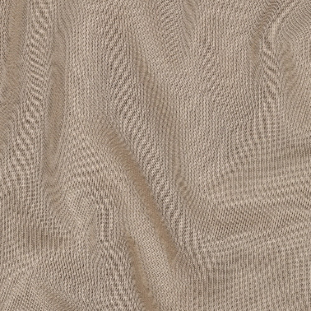 Image of cotton brushed knit - beige 285 g/m² – available at Šarlotes audumi