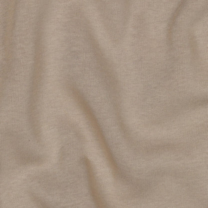 Image of cotton brushed knit - beige 285 g/m² – available at Šarlotes audumi