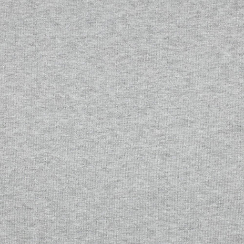 Image de tricot ouatiné en coton - chiné gris clair 285 g/m² – disponible chez Šarlotes audumi