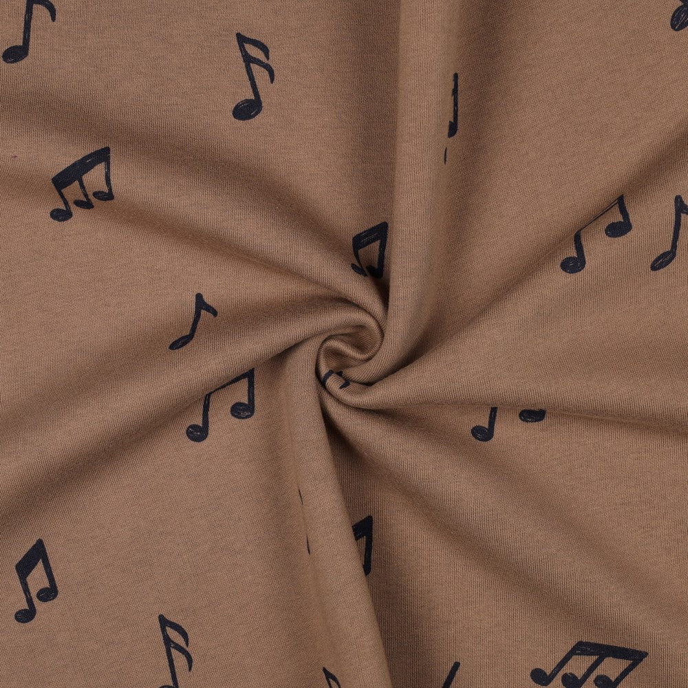 Image with cotton-insulated knit fabric - music 285 g/m² – available at Charlotte’s fabrics