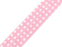 Rose à pois blancs