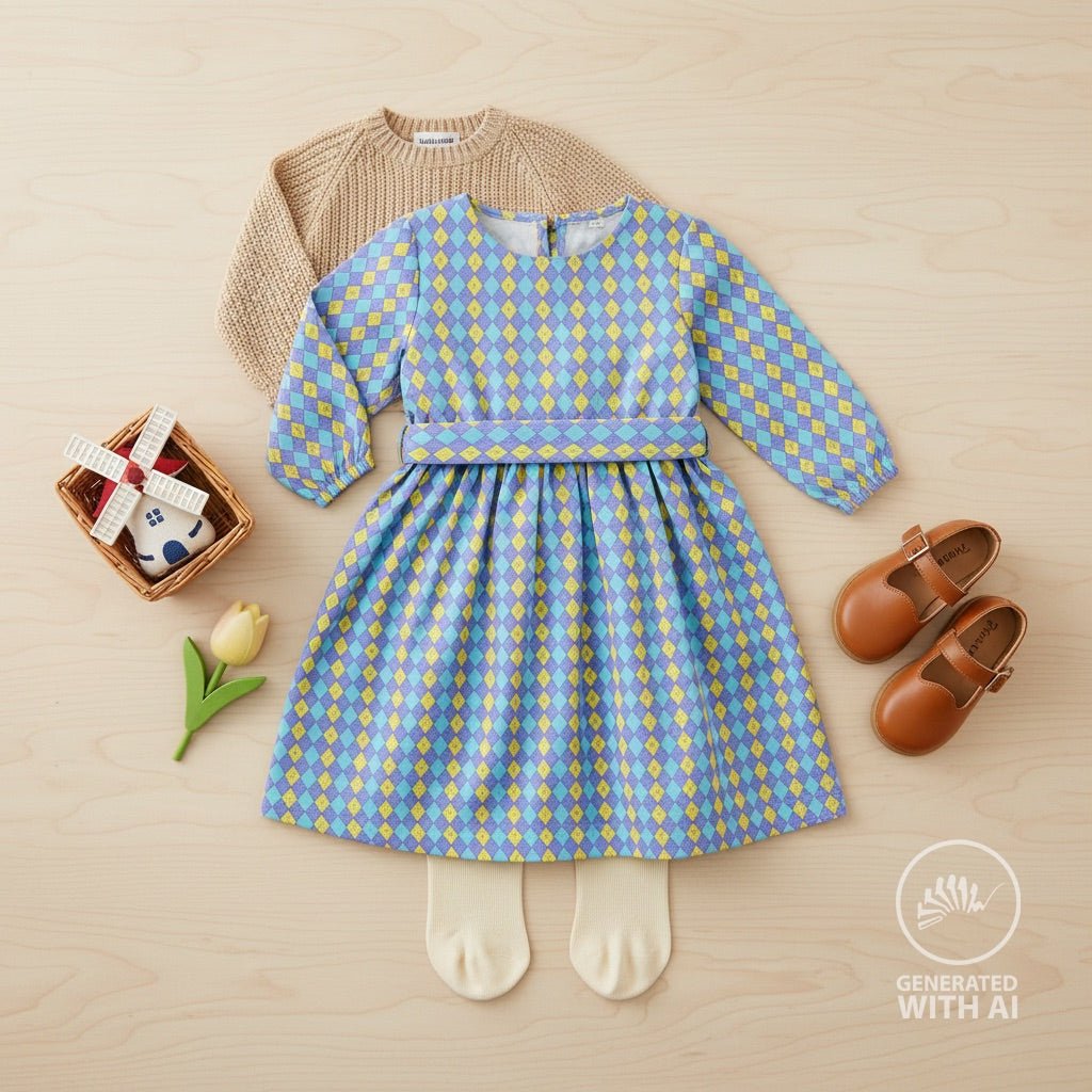 Image de jersey de coton Burlington à carreaux – disponible en ligne chez Charlotte Tissus