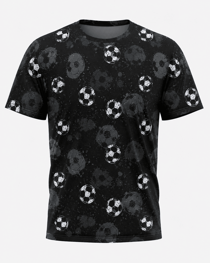 Image with cotton jersey - football 200 g/m² – available at Šarlotes audumi