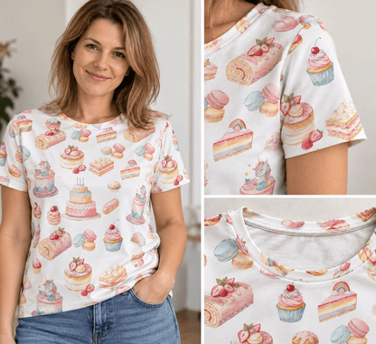 Cotton Jersey, Sweet Moment Jersey – available online at Charlotte's Fabric