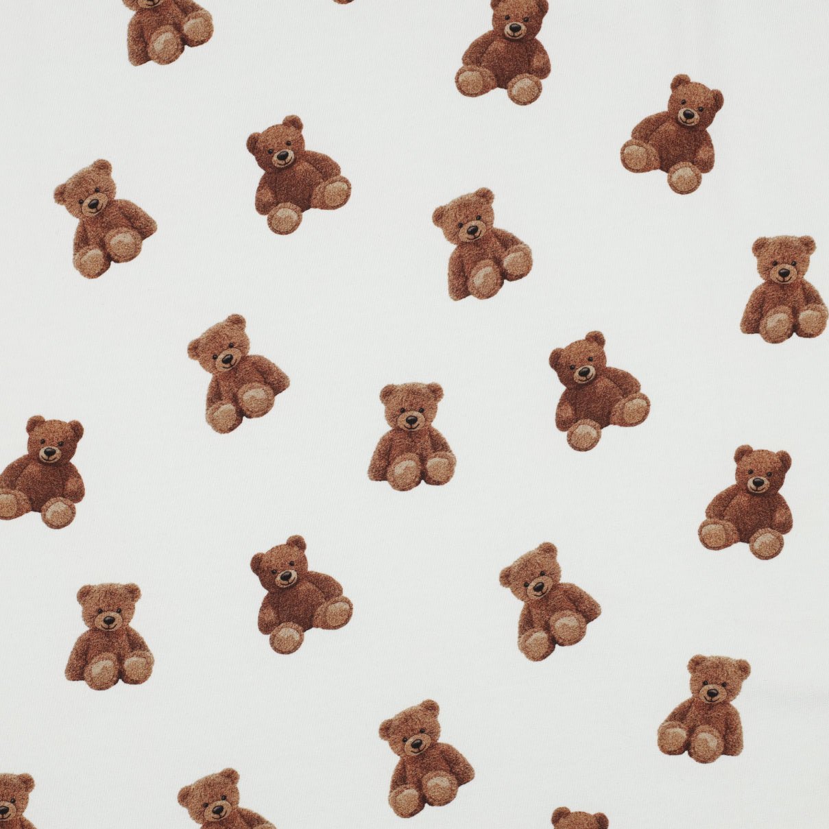 Image avec jersey de coton - oursons 220 g/m² (cert. GOTS) – disponible chez Šarlotes audumi