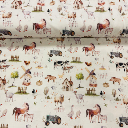 Cotton jersey - farmhouse 210 g/m²