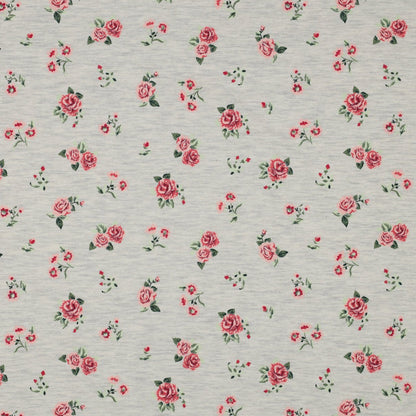 Cotton jersey - small roses 200 g/m²