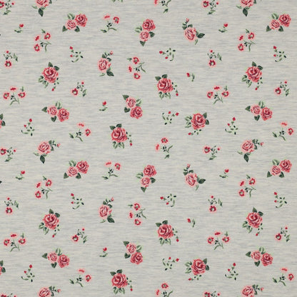 Cotton jersey - small roses 200 g/m²