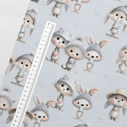 cotton jersey - mice 200 g/m²