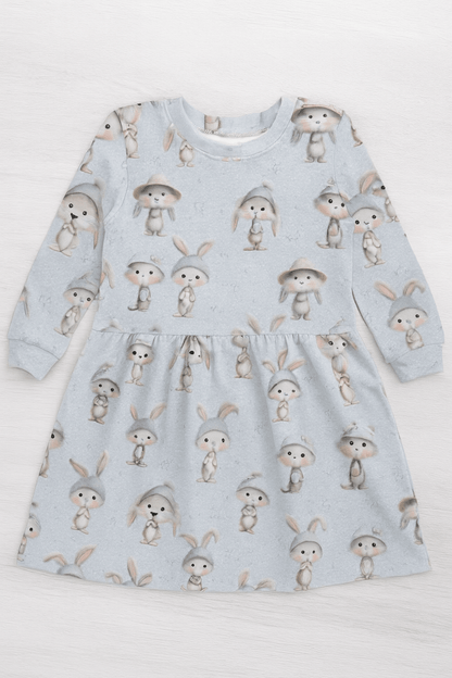Cotton knit fabric - mice 200 g/m²