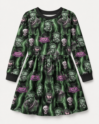 Image of cotton jersey - zombies, available online at Charlotte's Fabrics