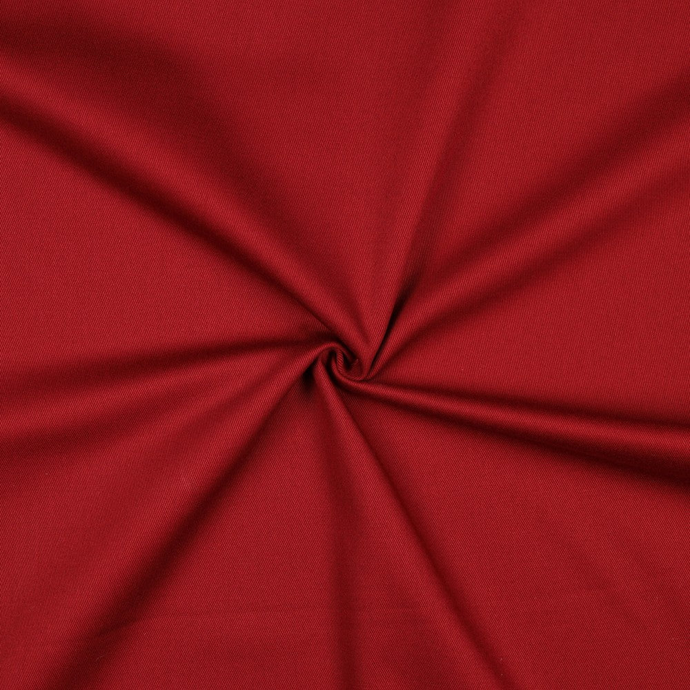 Tissu sergé de coton 250 g/m²–bordeaux – disponible chez Šarlotes audumi