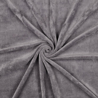 Image with cotton velour - dark gray 250 g/m² – available at Šarlotes audumi
