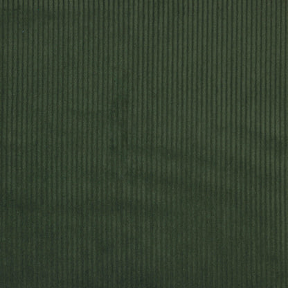 Velours côtelé en coton - vert foncé 280 g/m²