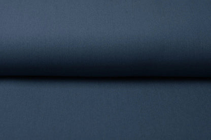 Image with suiting fabric with elastane - denim blue 275 g/m² – available at Charlote's fabrics
