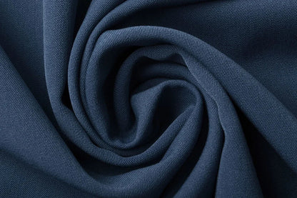 Image of suiting fabric with elastane - denim blue 275 g/m² – available at Šarlotes audumi