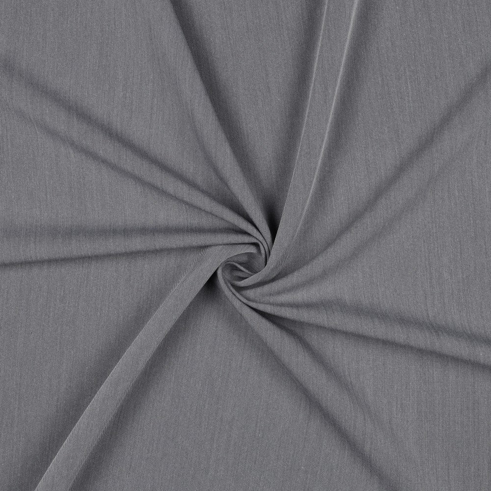 Tissu de costume avec élasthanne - gris clair chiné 200 g/m² – disponible chez Šarlotes audumi