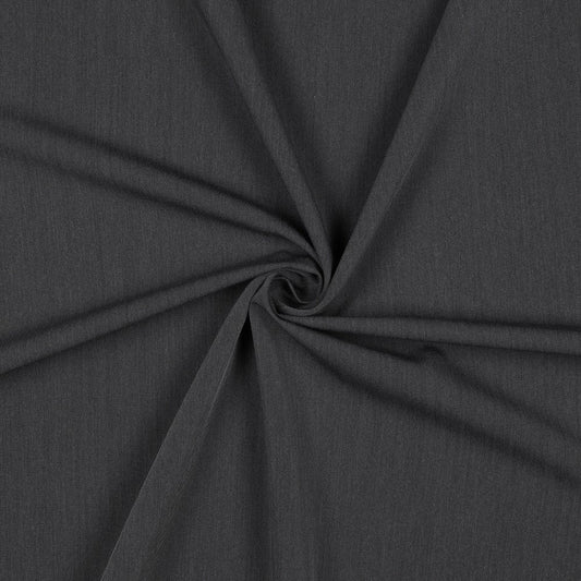 Tissu de costume avec élasthanne - gris foncé 200 g/m² – disponible chez Šarlotes audumi