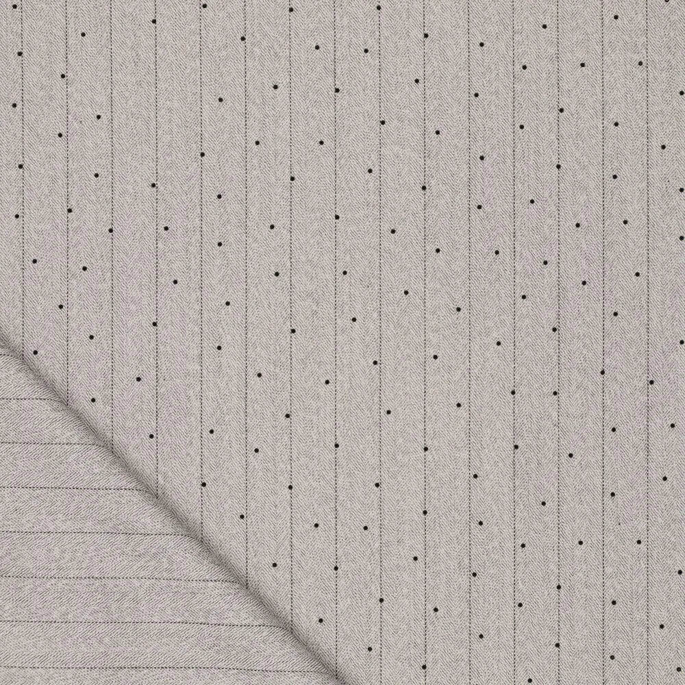 Image of costume fabric – gray with a fine pattern – available online at Charlotte's Fabrics