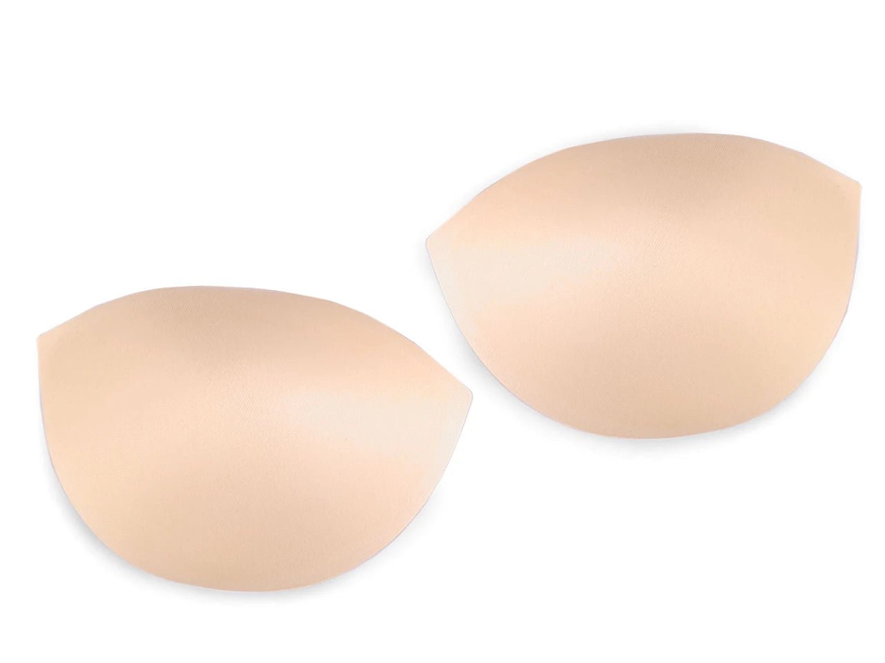 Bra pads for swimsuits, lingerie, corsets - nude, size 38