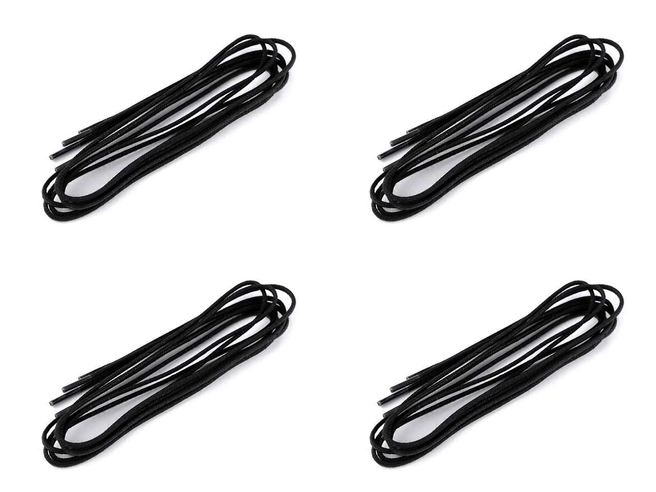 Image with shoelaces | waxed cords | various lengths – available at Charlotte's Fabrics