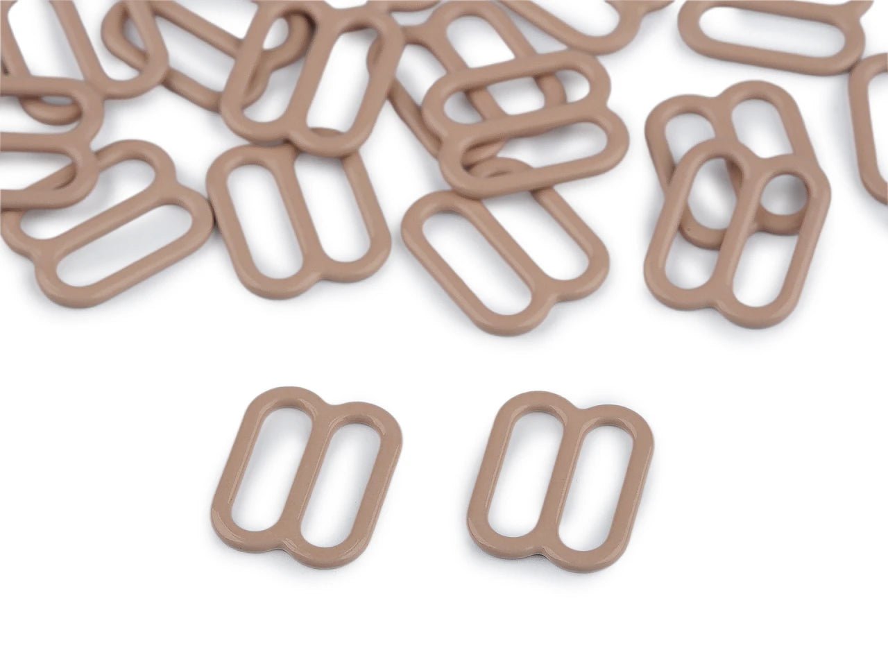 Attēls ar Lakots metāla riņķis krūštura lencītēm, 10 mm – pieejams internetā Šarlotes audumi