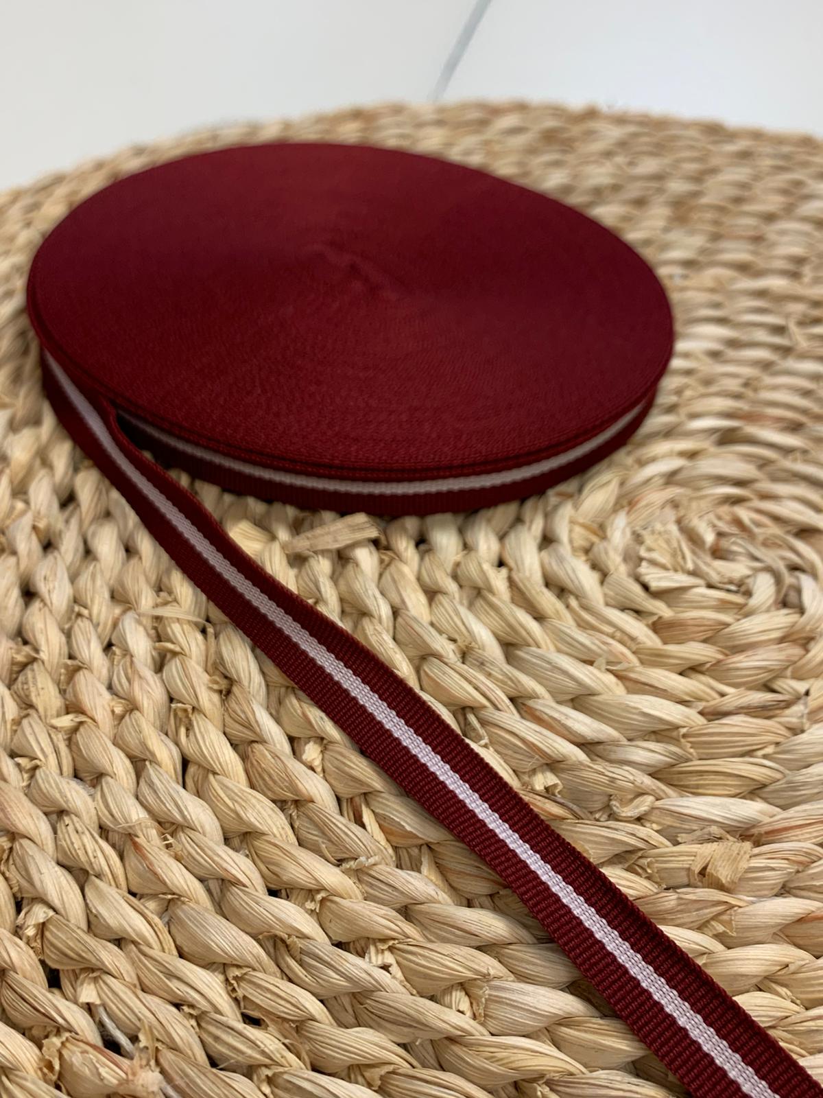 Image with Latvian flag ribbon 10 mm - LV – available at Šarlotes audumi