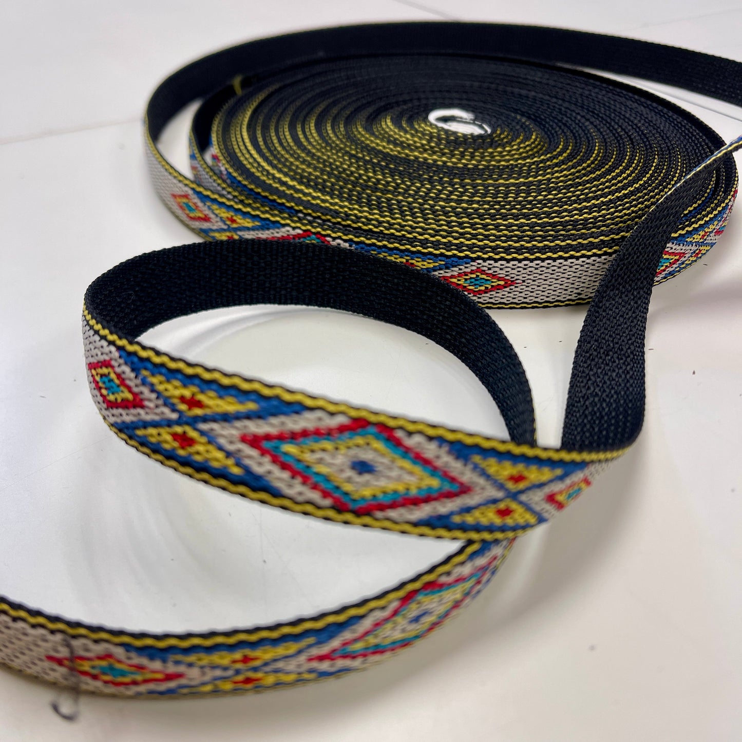 Image of Lenta bags, 20 mm straps - patterned – available at Šarlotes audumi