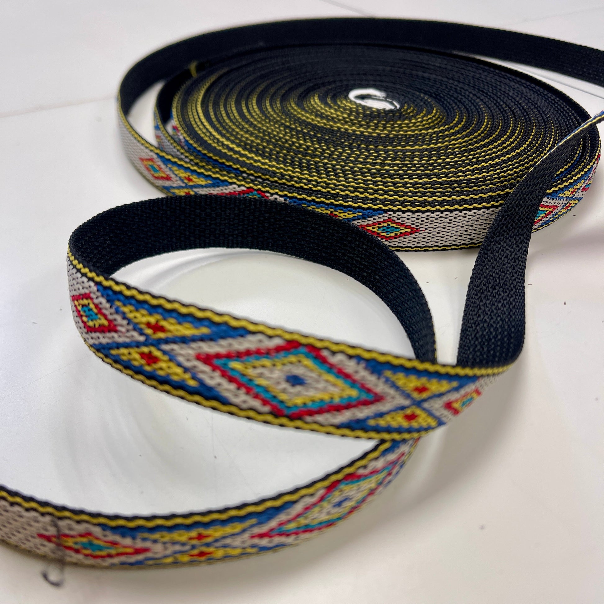 Image of Lenta bags, 20 mm straps - patterned – available at Šarlotes audumi