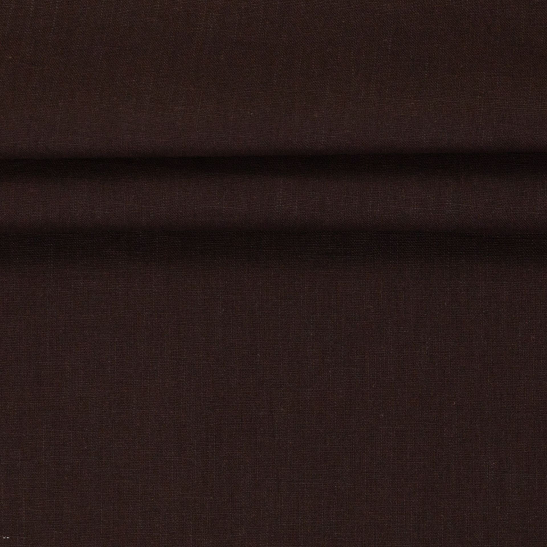 Attēls ar Lina audums–tumšā šokolāde 235 g/m² – pieejams Šarlotes audumi