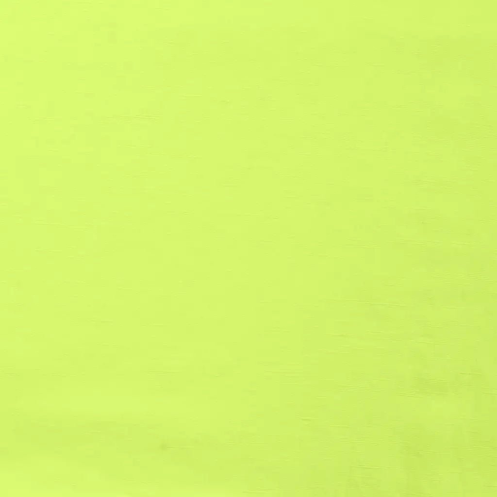 Image of linen and viscose fabric in lime – available online at Šarlotes Audumi