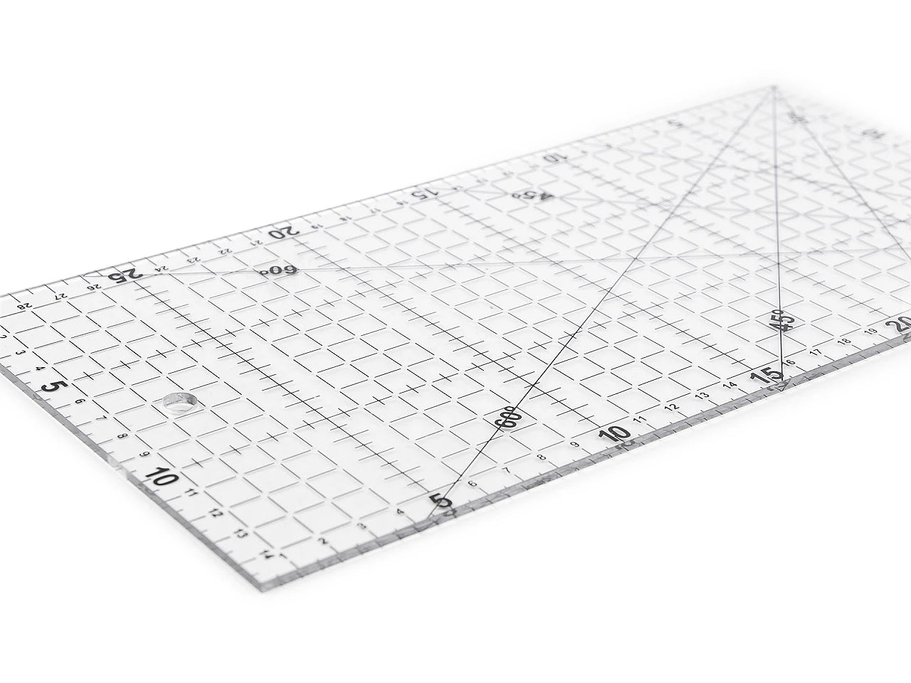 Lineāls ar atzīmēm 150 x 300 mm