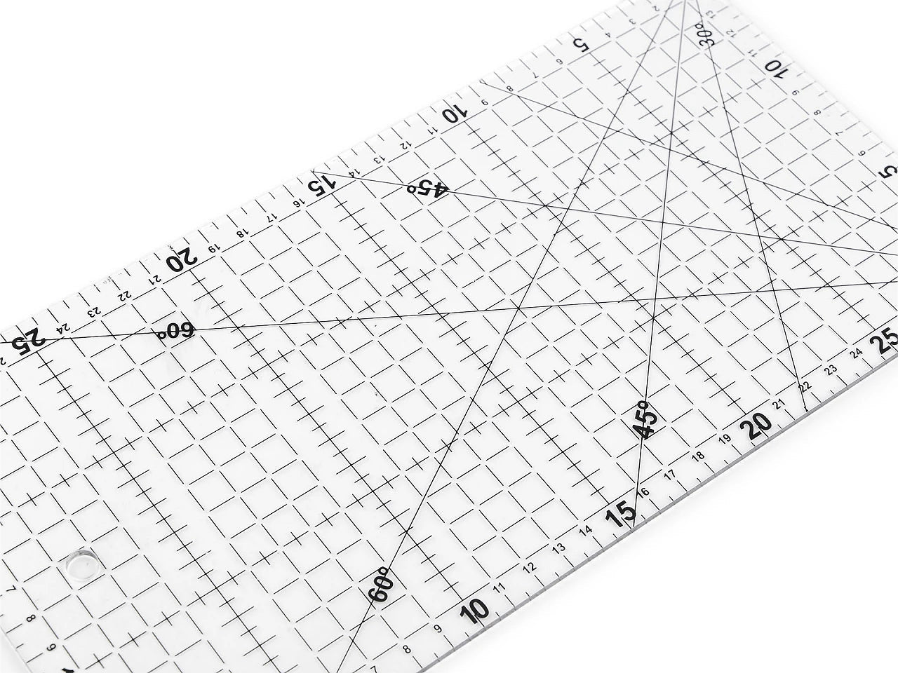 Lineāls ar atzīmēm 150 x 300 mm